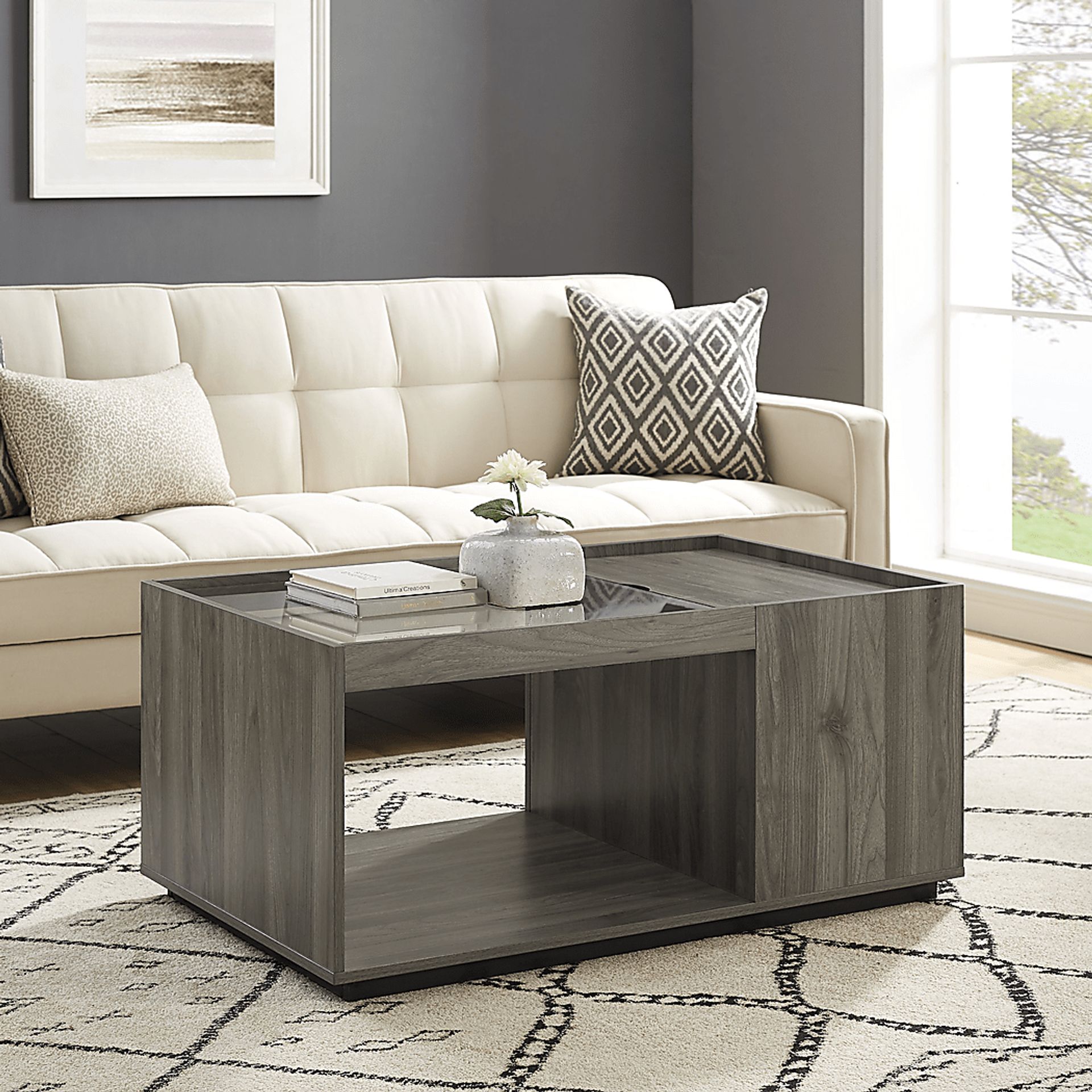 Austrina Gray Cocktail Table - Image 5