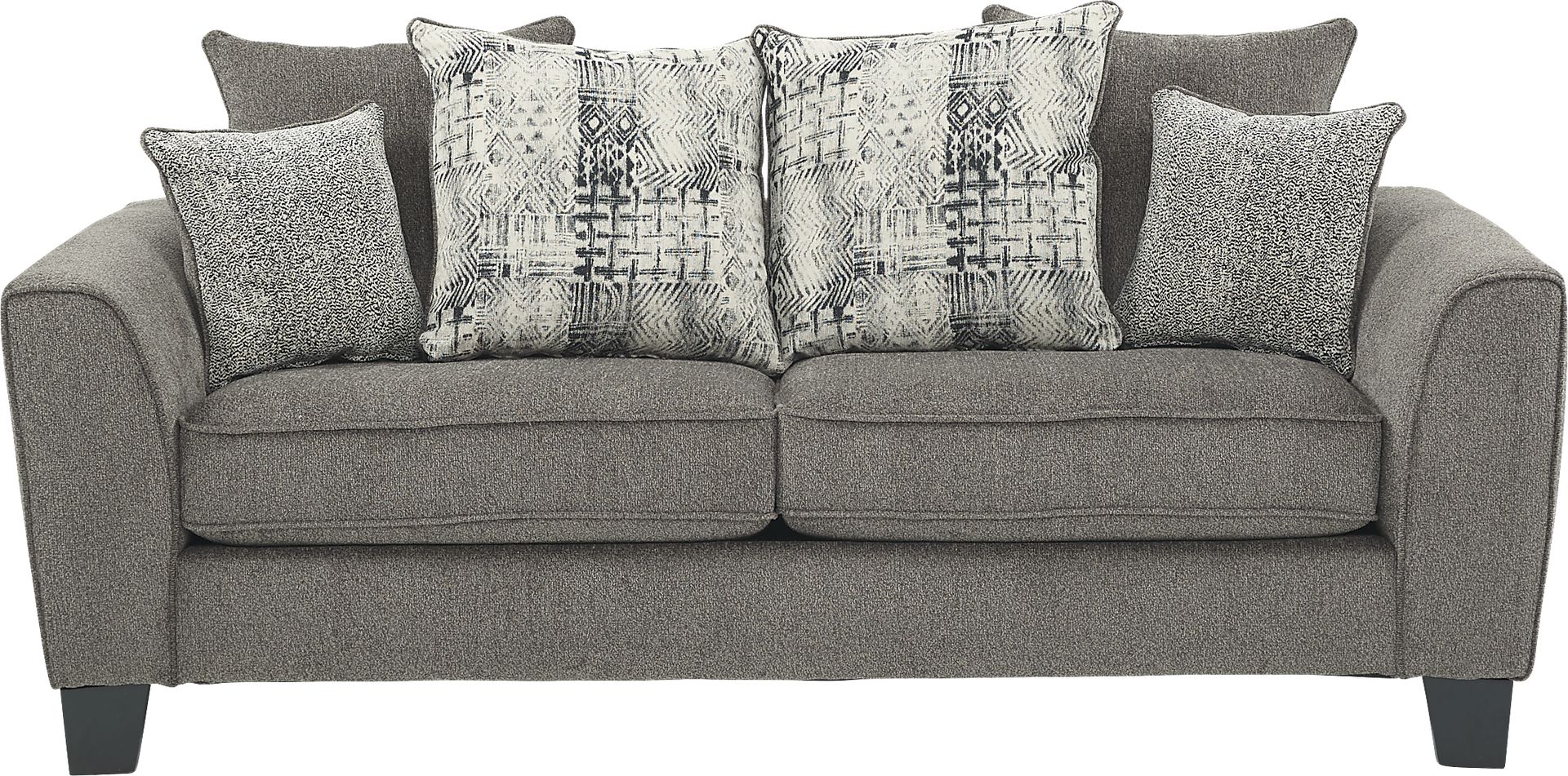Austwell Gray Sofa - Image 1