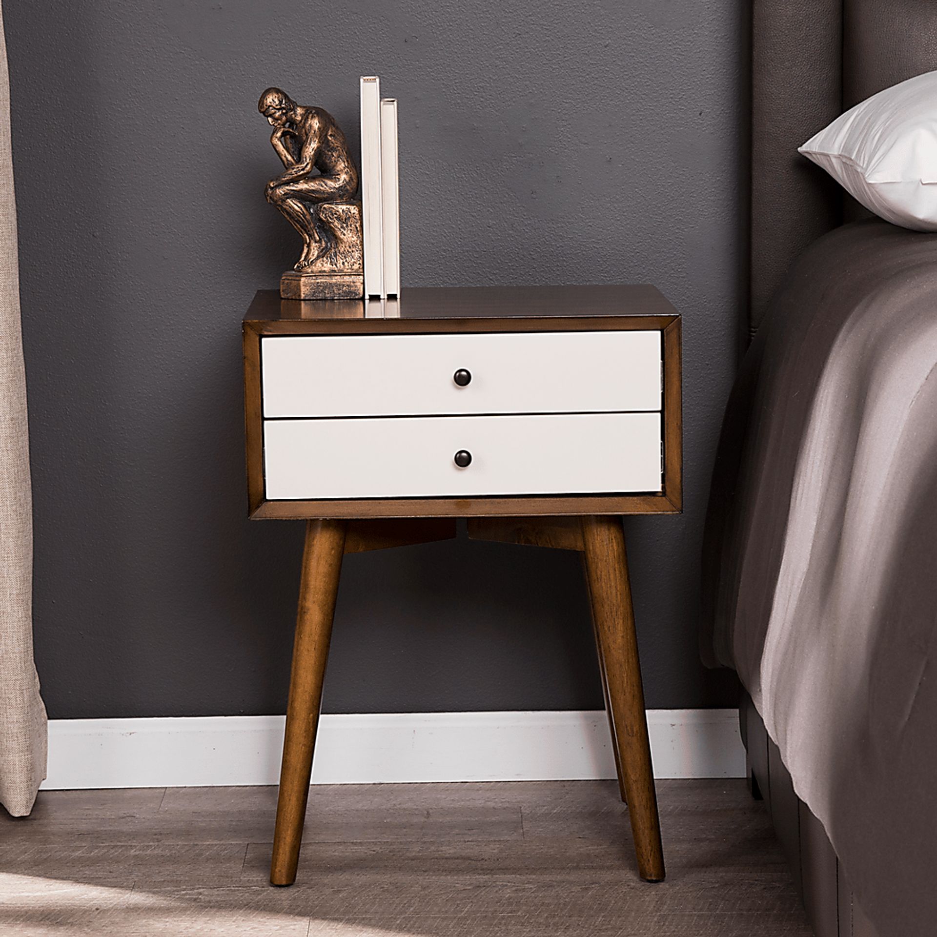 Authon Brown Nightstand - Image 7