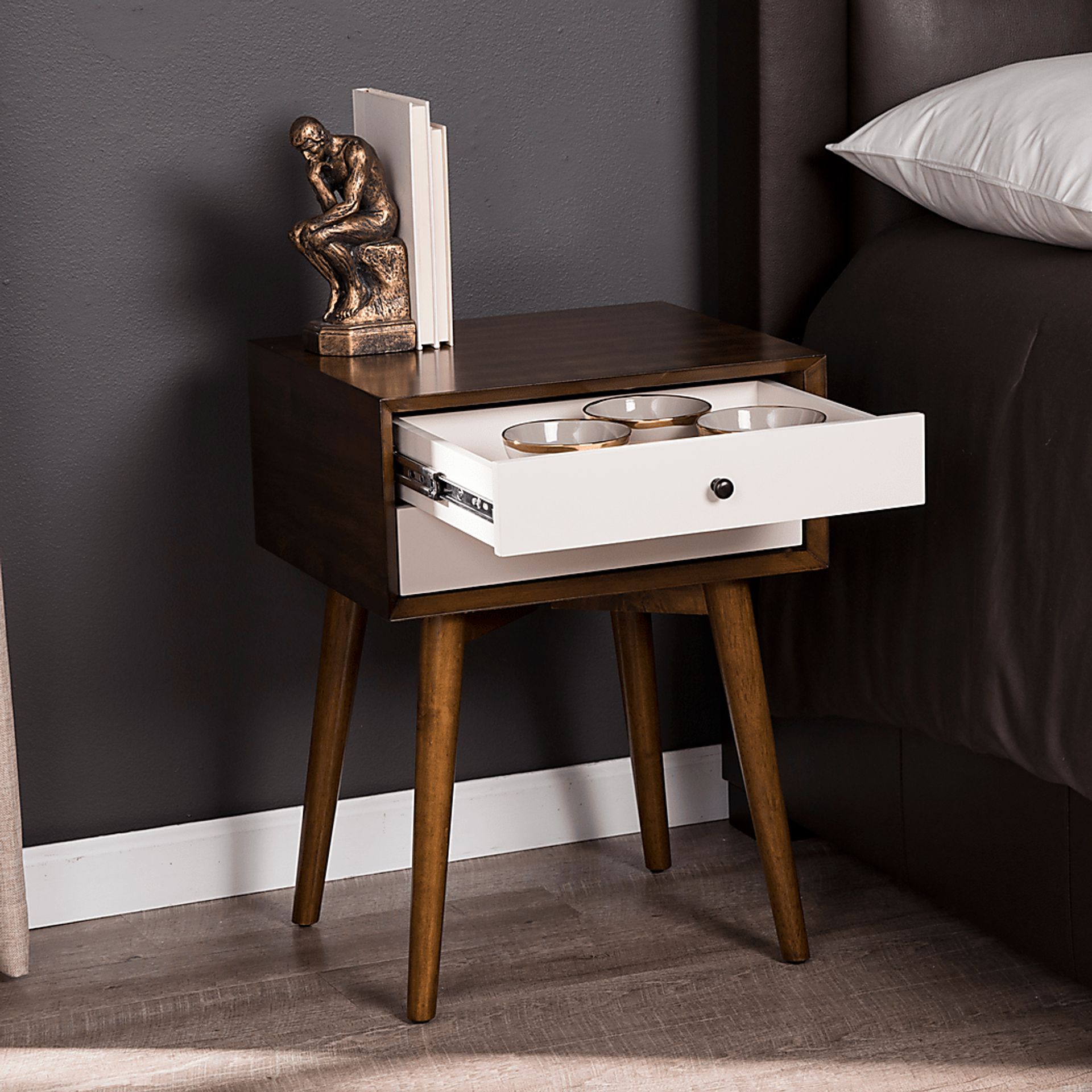 Authon Brown Nightstand - Image 8