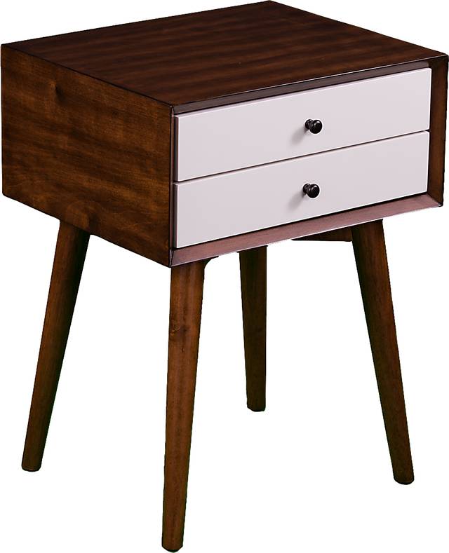 Authon Brown Nightstand - Thumbnail - Image 1