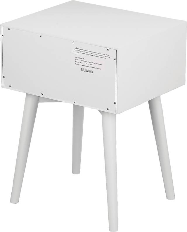 Authon White Nightstand - Thumbnail - Image 4