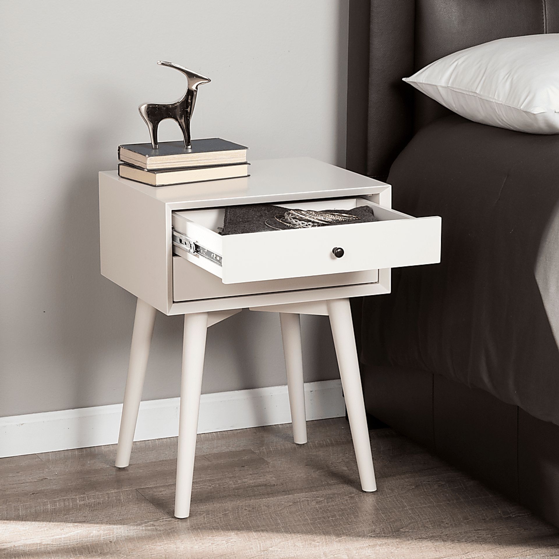Authon White Nightstand - Image 7