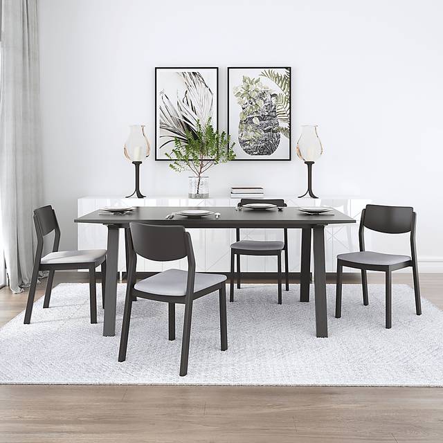 Autrey Black Dining Chair, Set of 2 - Thumbnail - Image 3