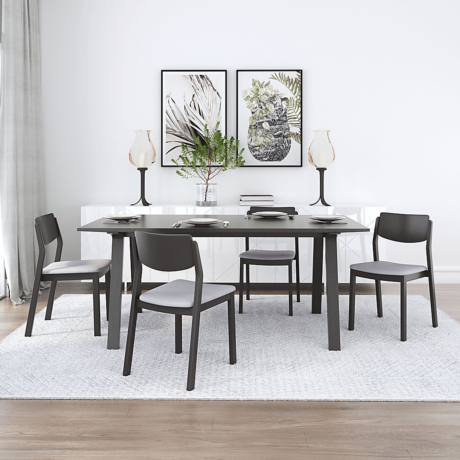 Autrey Black Dining Chair, Set of 2 - Image 3