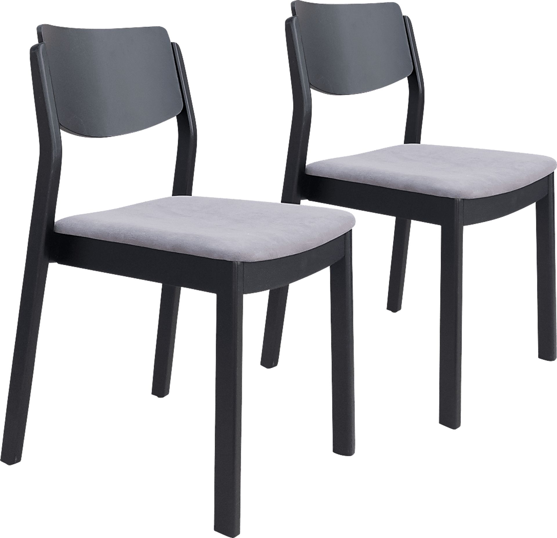 Autrey Black Dining Chair, Set of 2 - Image 1