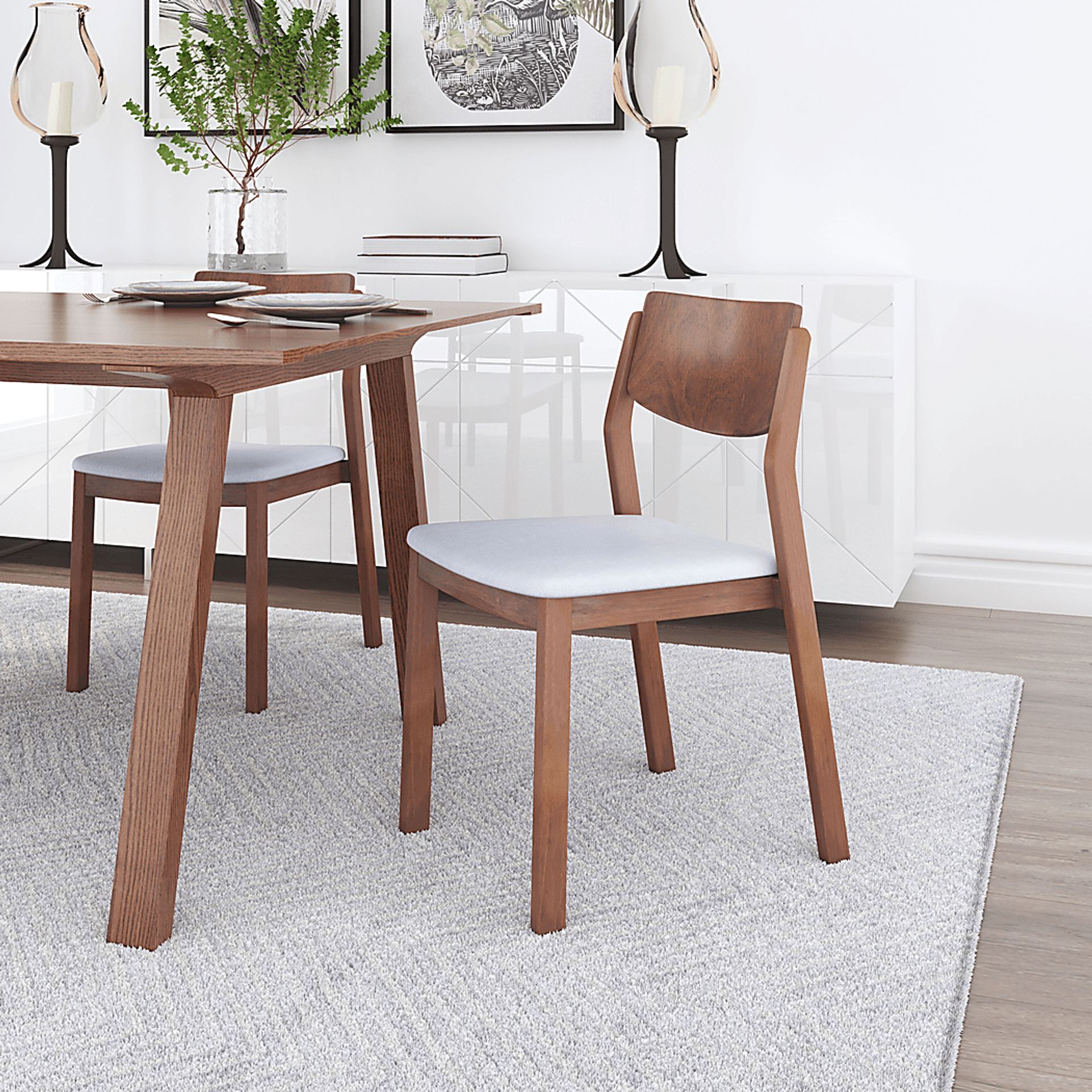 Autrey Walnut Dining Chair, Set of 2 - Image 2