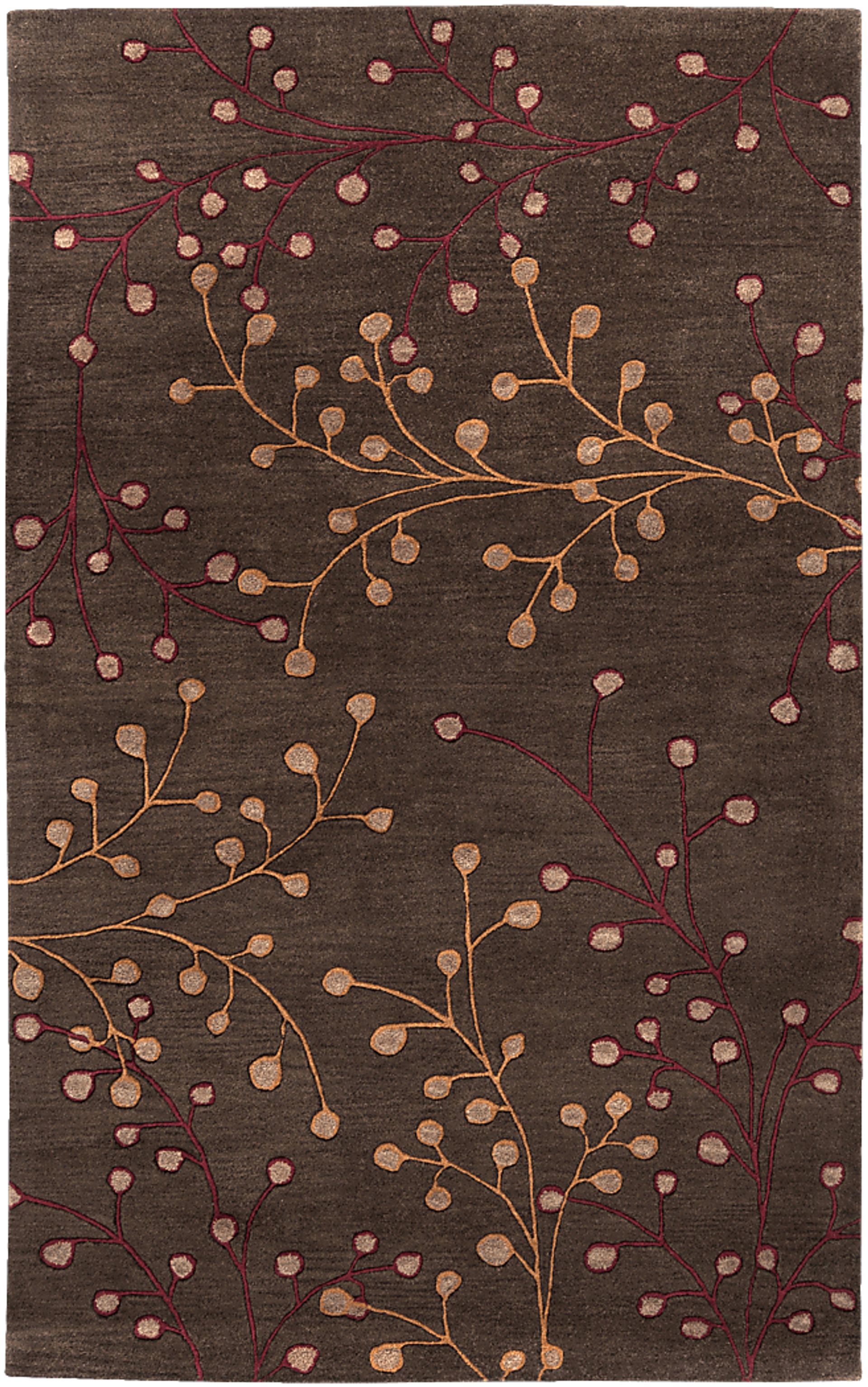 Autumn Brown 8 x 11 Rug - Image 1