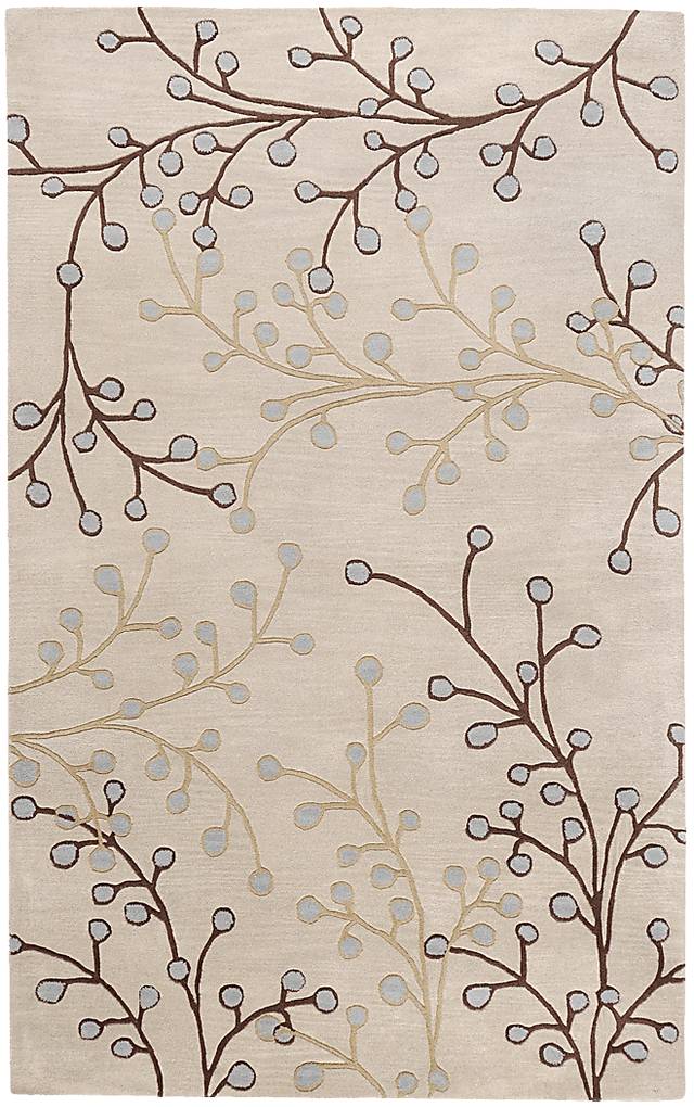Autumn Ivory 5 x 8 Rug - Thumbnail - Image 1