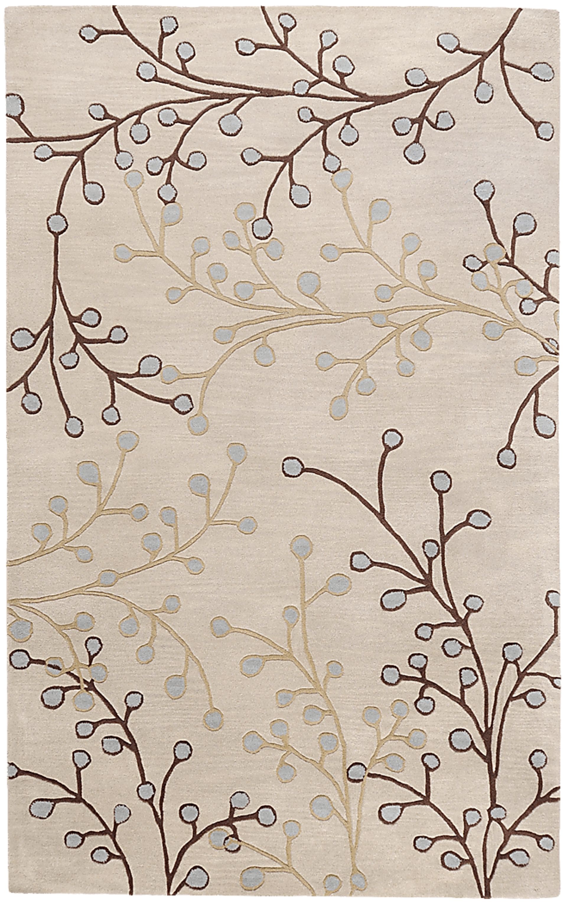 Autumn Ivory 5 x 8 Rug - Image 1