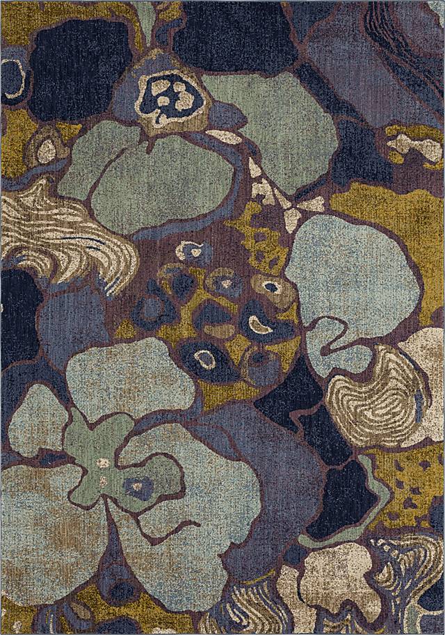 Stacy Garcia Autumnhazy Blue 5'3 x 7'10 Rug - Thumbnail - Image 1