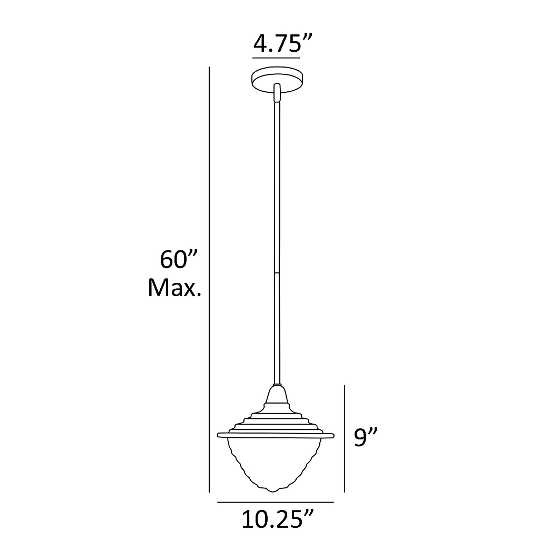 Auzerais Brass Pendant - Image 4