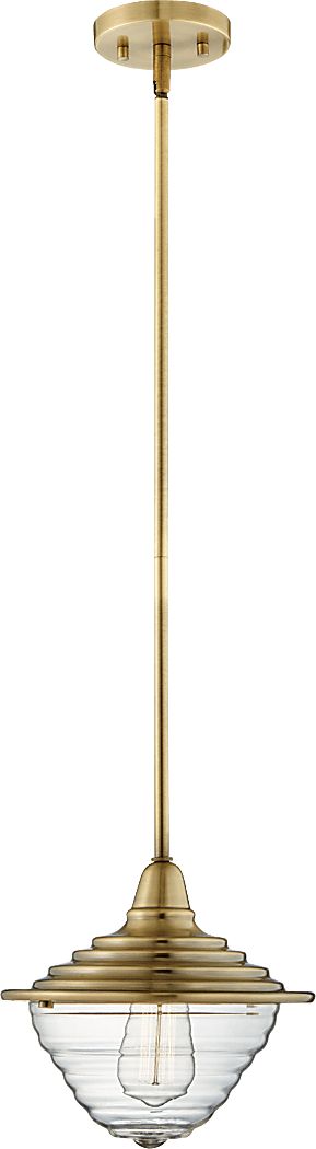 Auzerais Brass Pendant