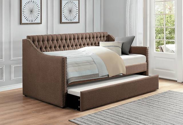 Ava Hill Brown Daybed with Trundle - Thumbnail - Image 2