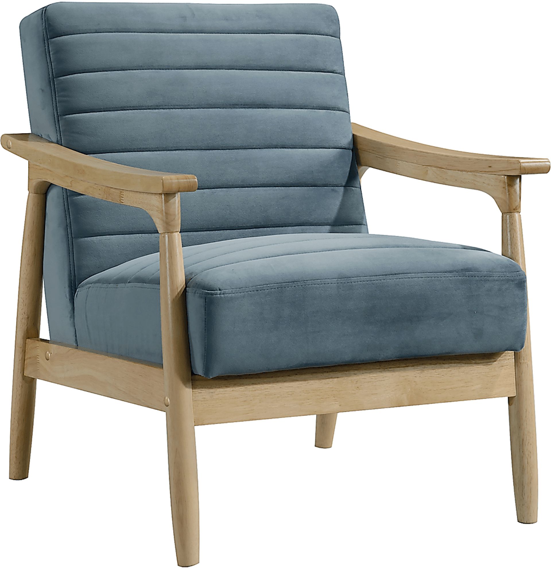 Avajulie Blue Accent Chair - Image 3