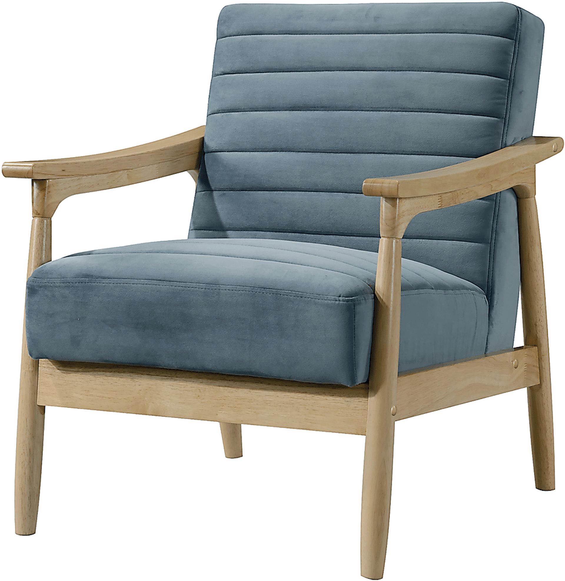Avajulie Blue Accent Chair - Image 4