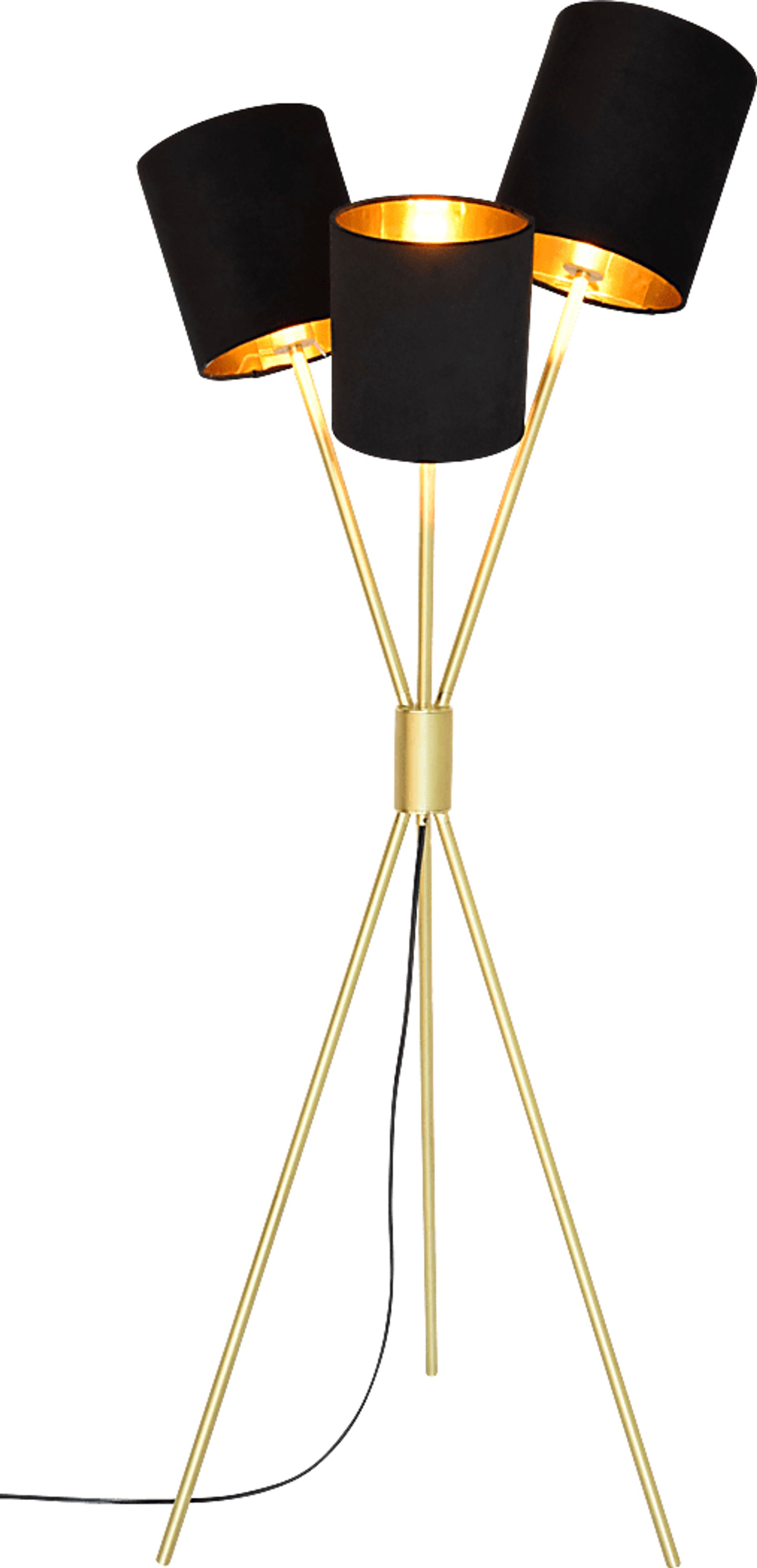 Avalon Lane Gold Floor Lamp - Image 1