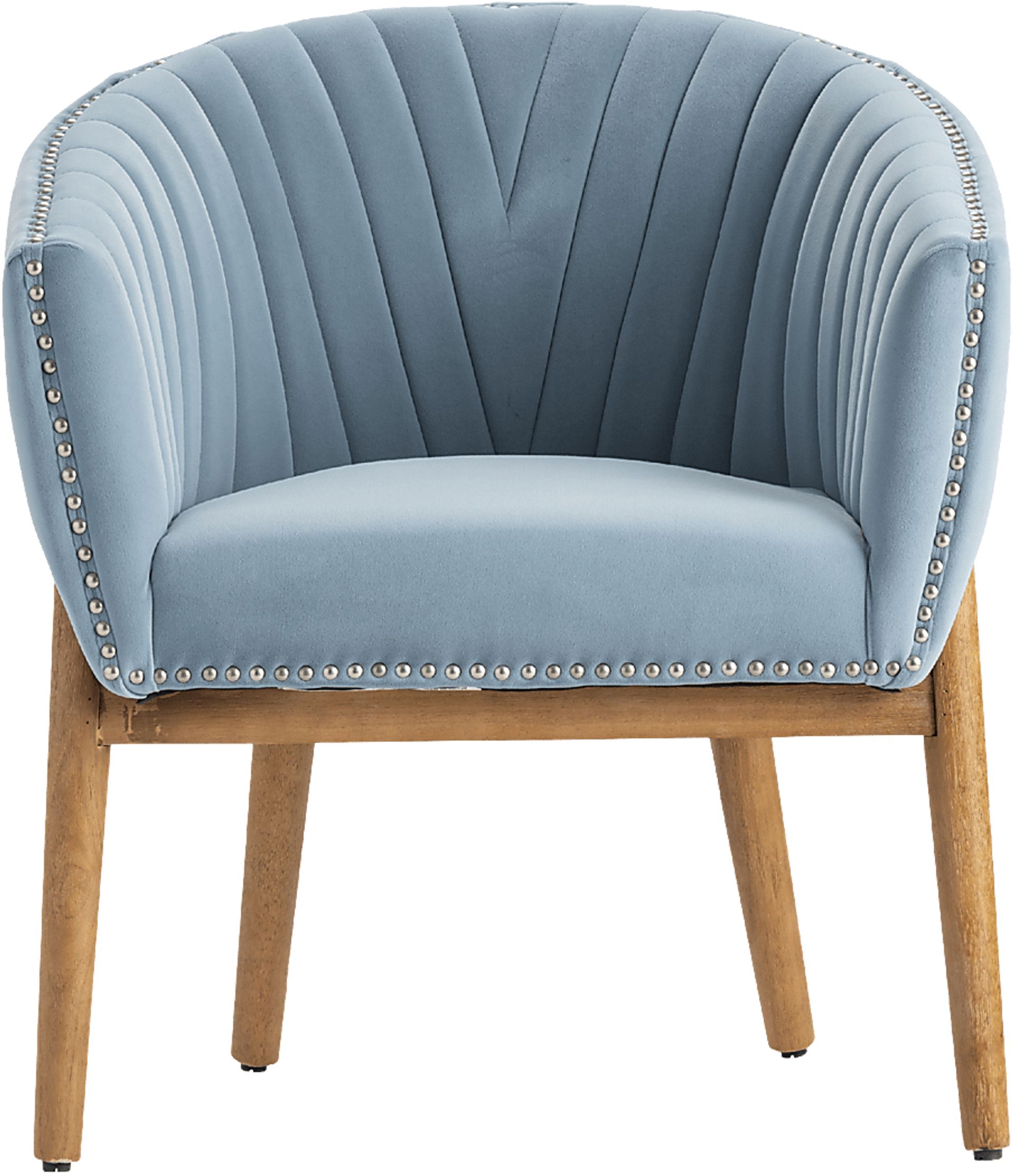 Avalyn Elle Blue Accent Chair - Image 2