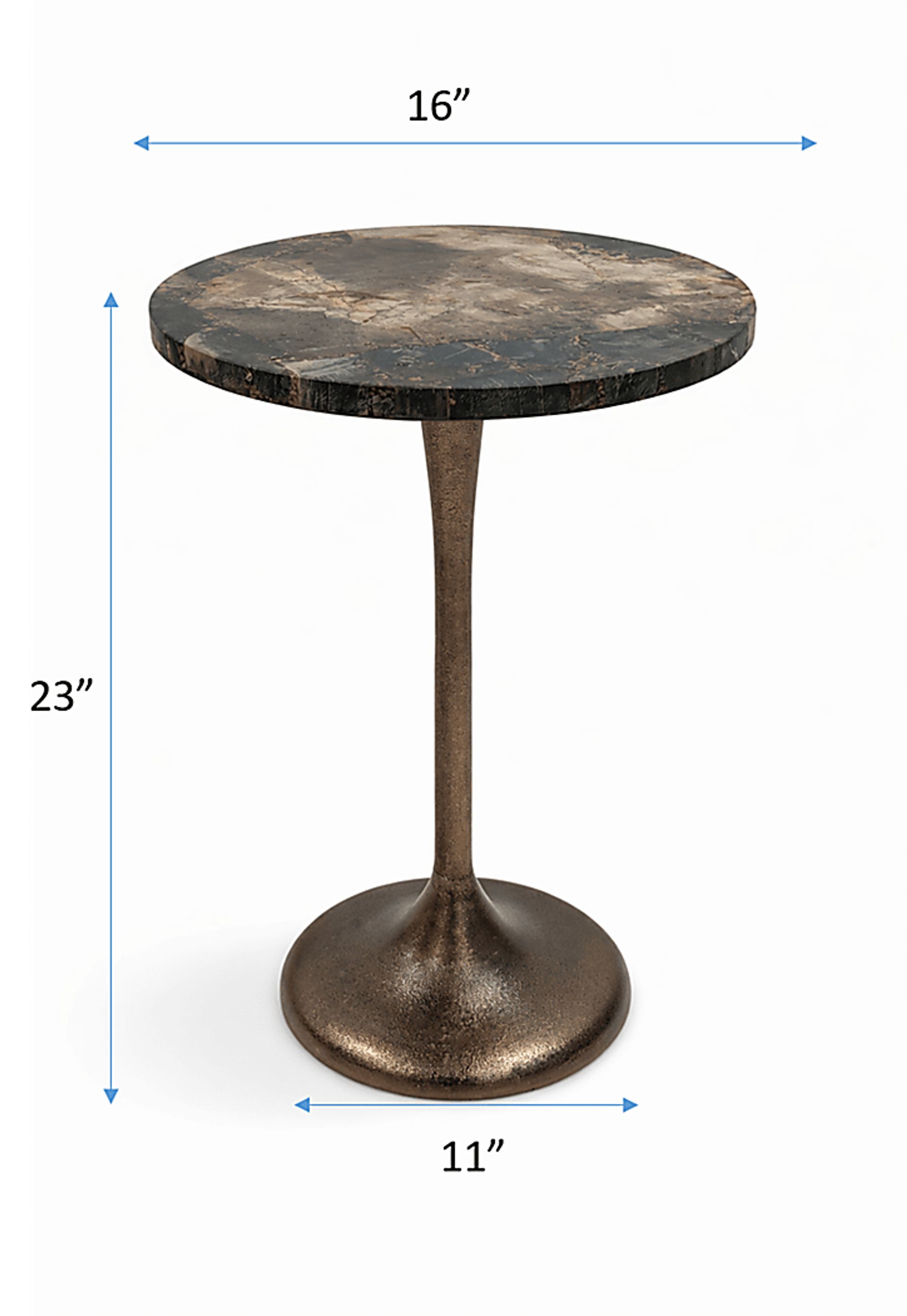 Avani Bronze/Black Accent Table - Image 9