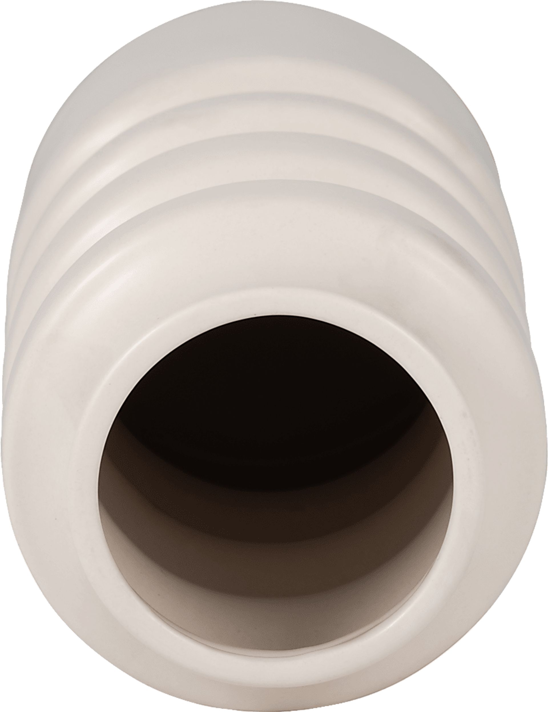 Ardomore White 11 in. Vase - Image 4