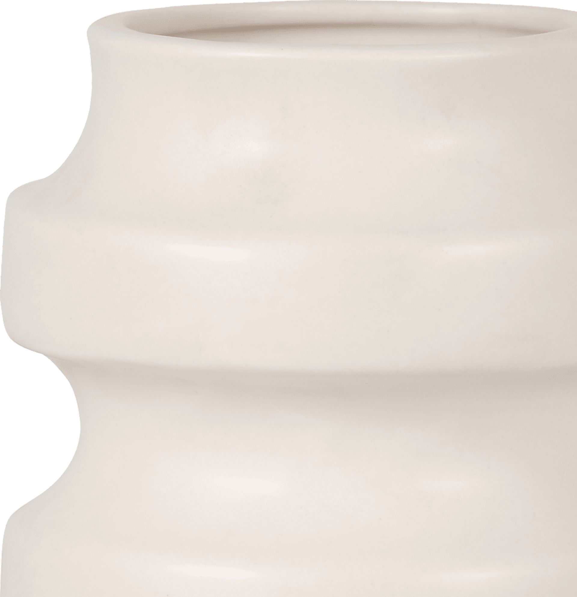 Ardomore White 11 in. Vase - Image 5