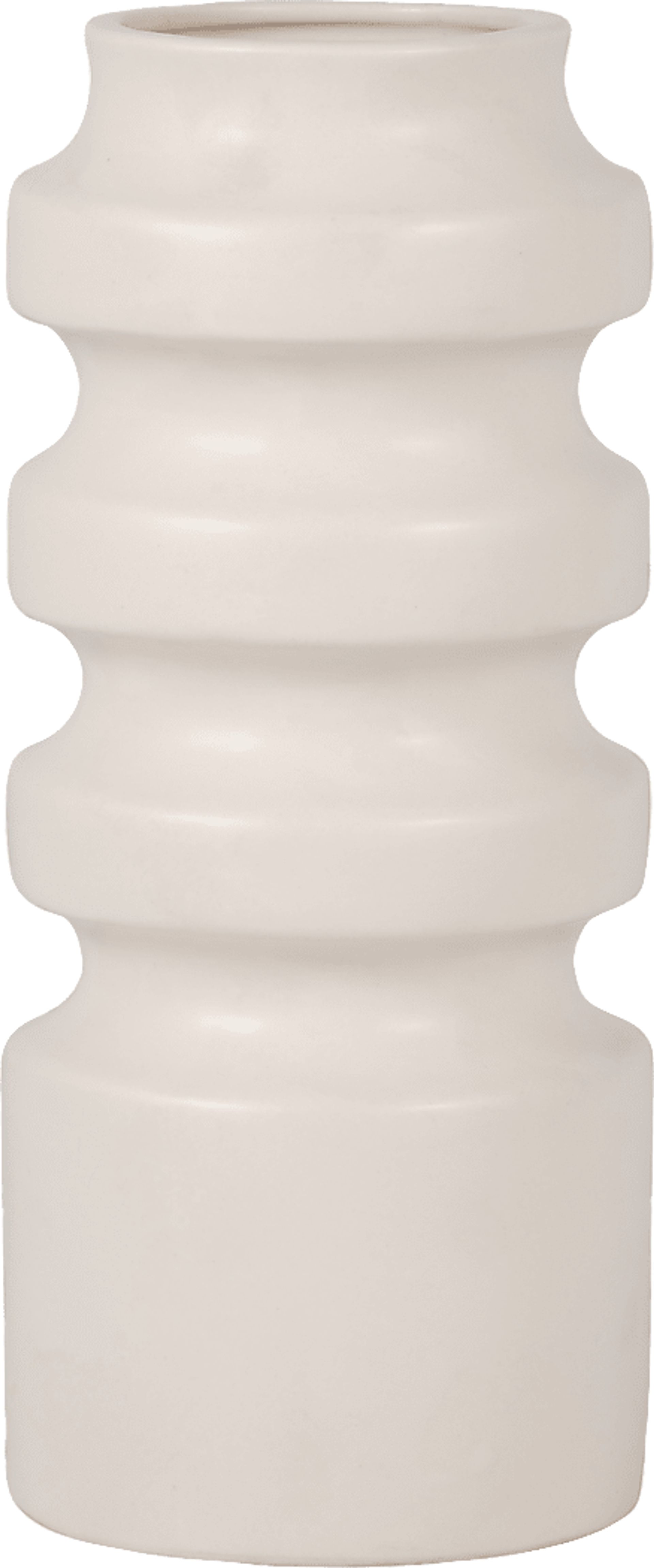Ardomore White 11 in. Vase - Image 1
