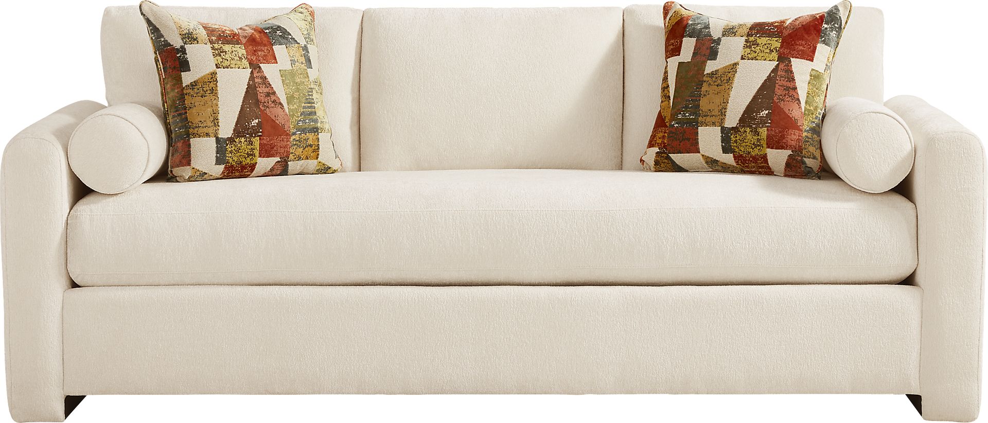 Avara Ivory Gel Foam Sleeper Sofa - Image 1