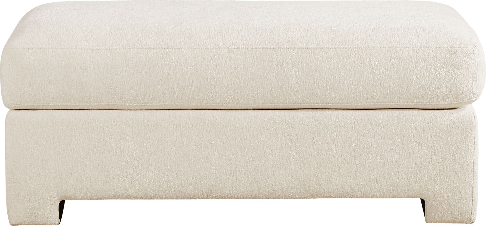 Avara Ivory Ottoman - Image 2