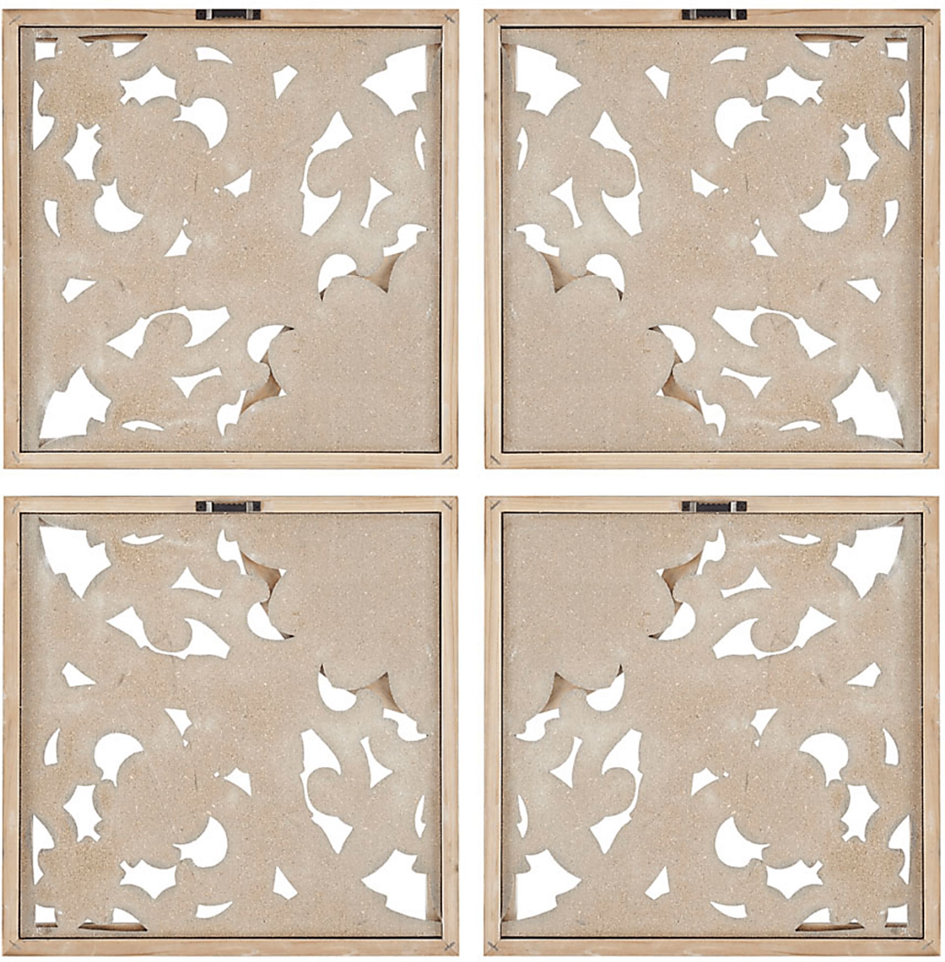 Avary Natural Artwork, Set of 4 - Image 6