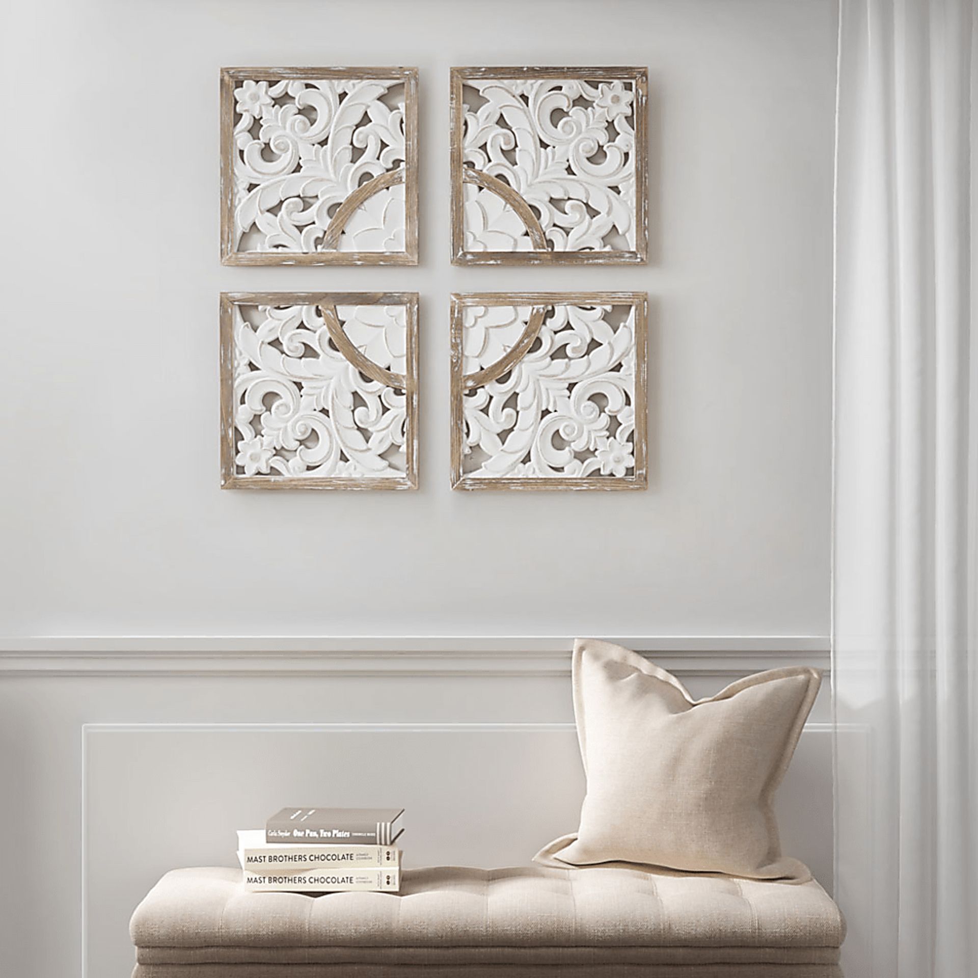 Avary Natural Artwork, Set of 4 - Image 7