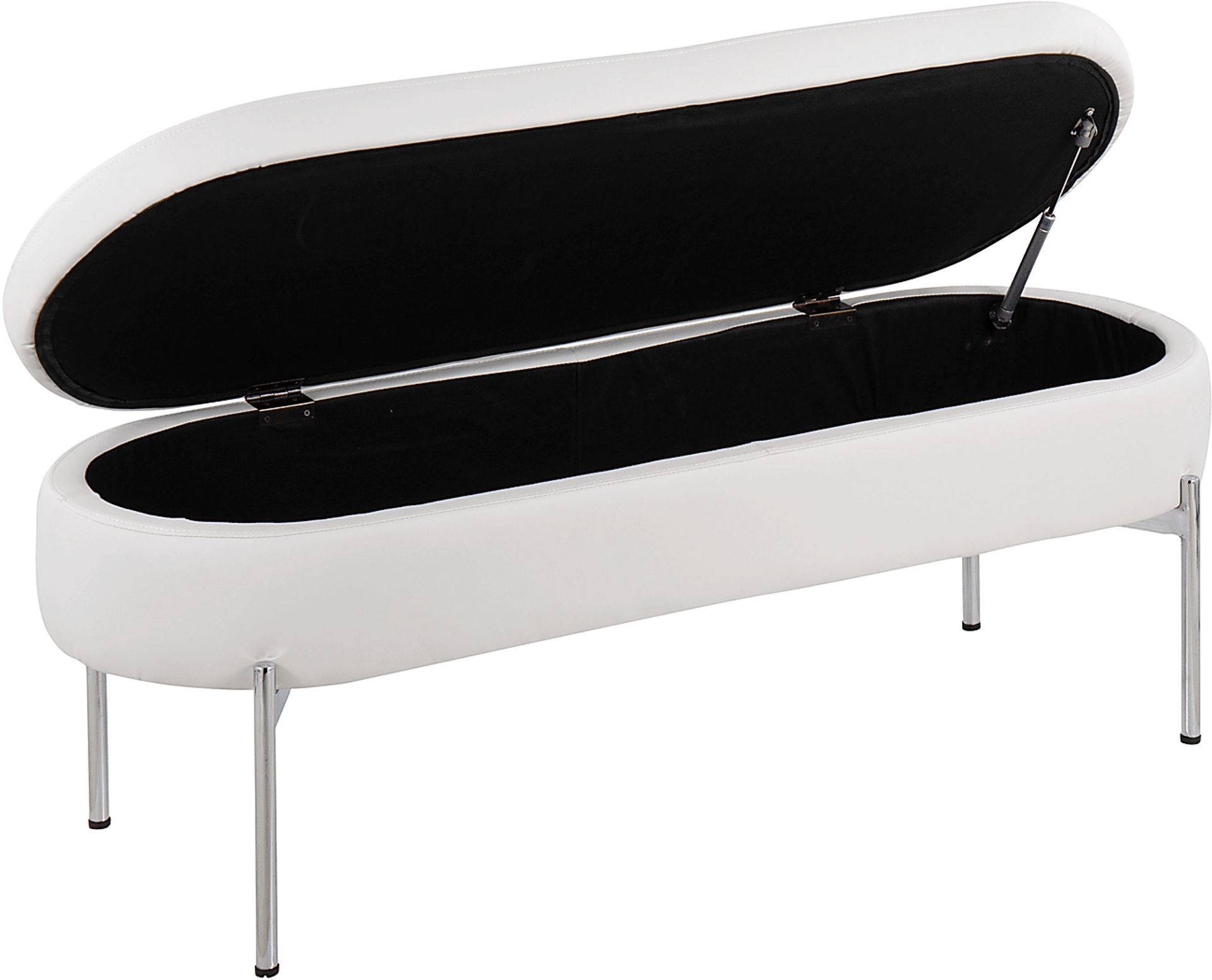 Avastele White Accent Bench - Image 6