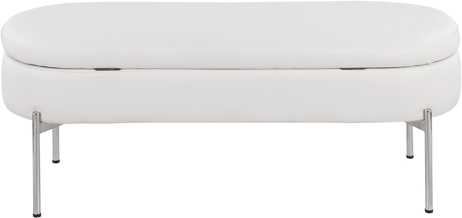 Avastele White Accent Bench - Image 10