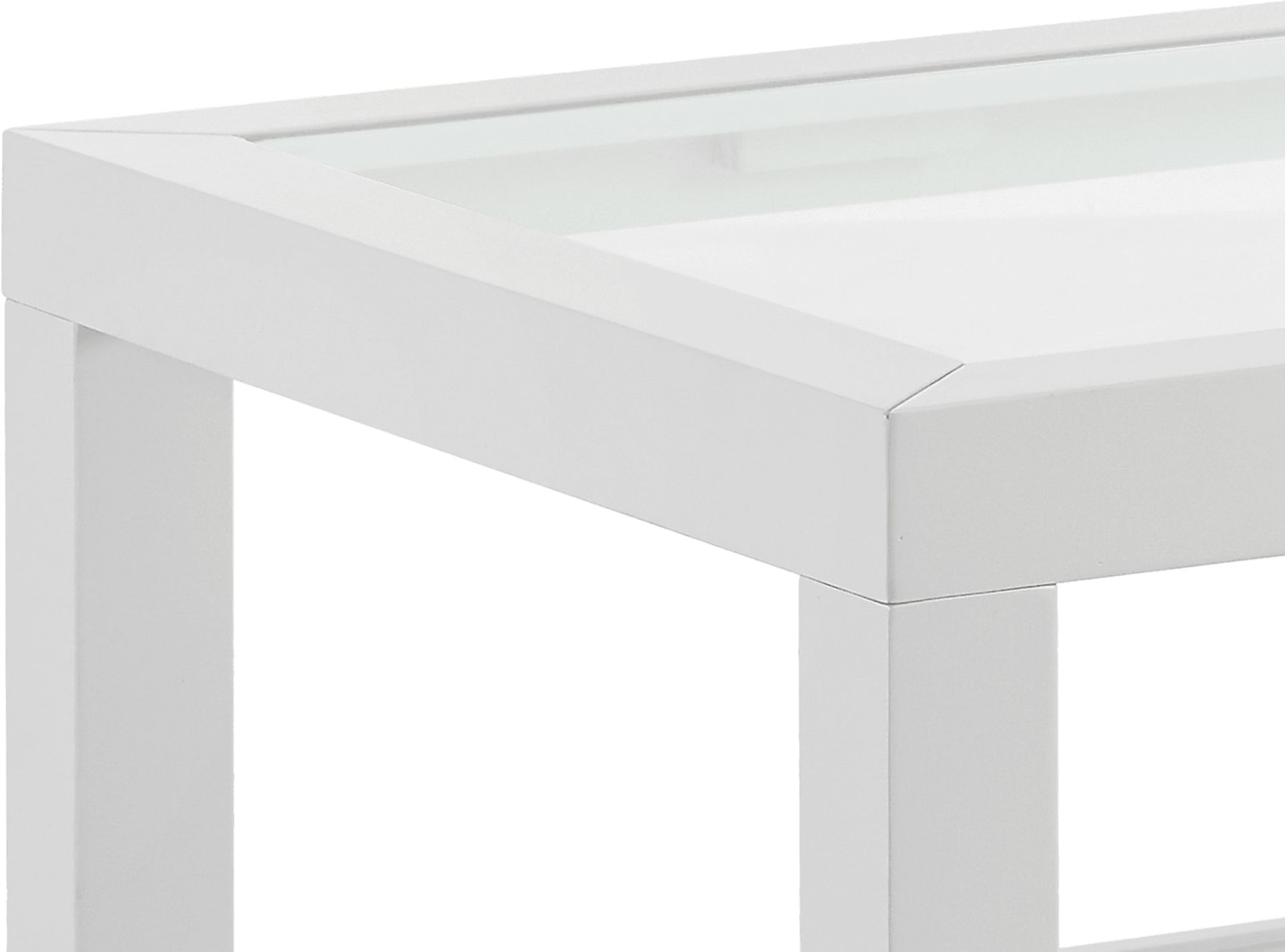 Avati White Cocktail Table - Image 7