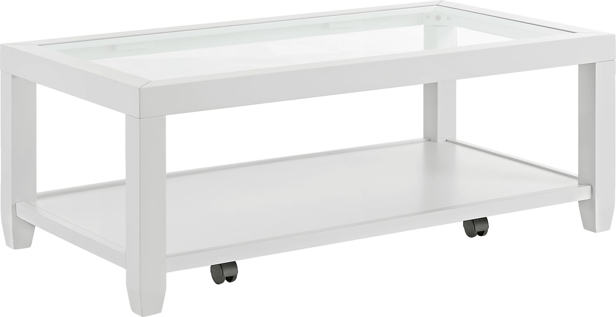 Avati White Cocktail Table
