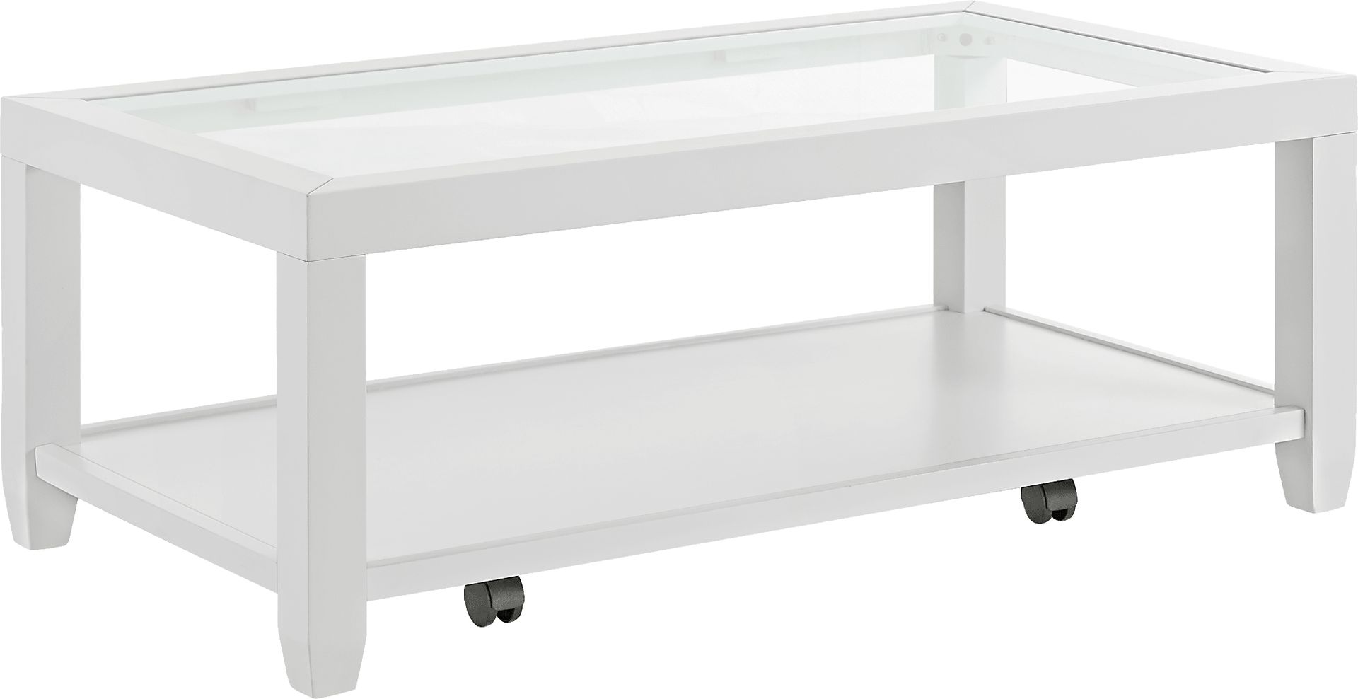 Avati White Cocktail Table - Image 1