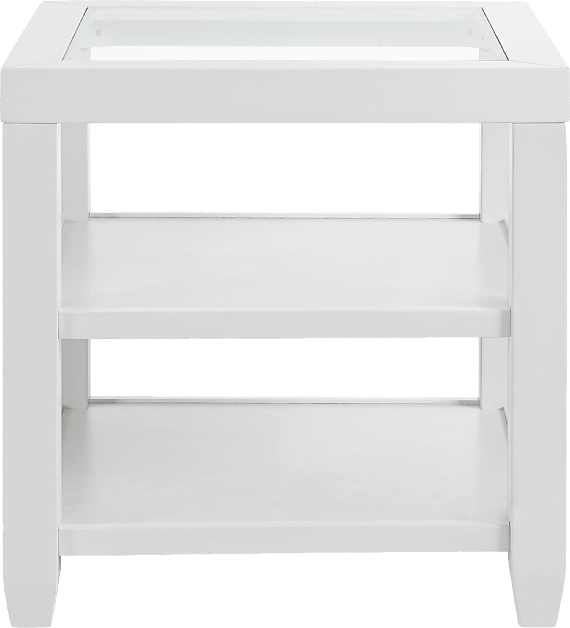 Avati White End Table - Image 5
