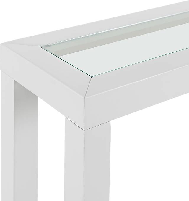 Avati White Sofa Table - Thumbnail - Image 5