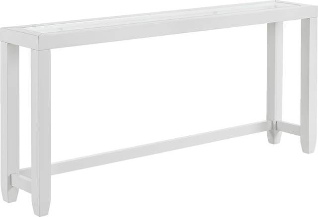 Avati White Sofa Table - Thumbnail - Image 1