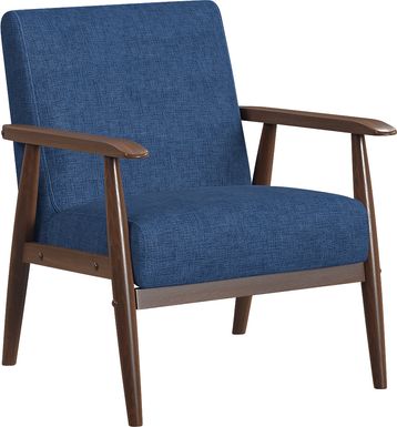 Avelano Blue Accent Chair