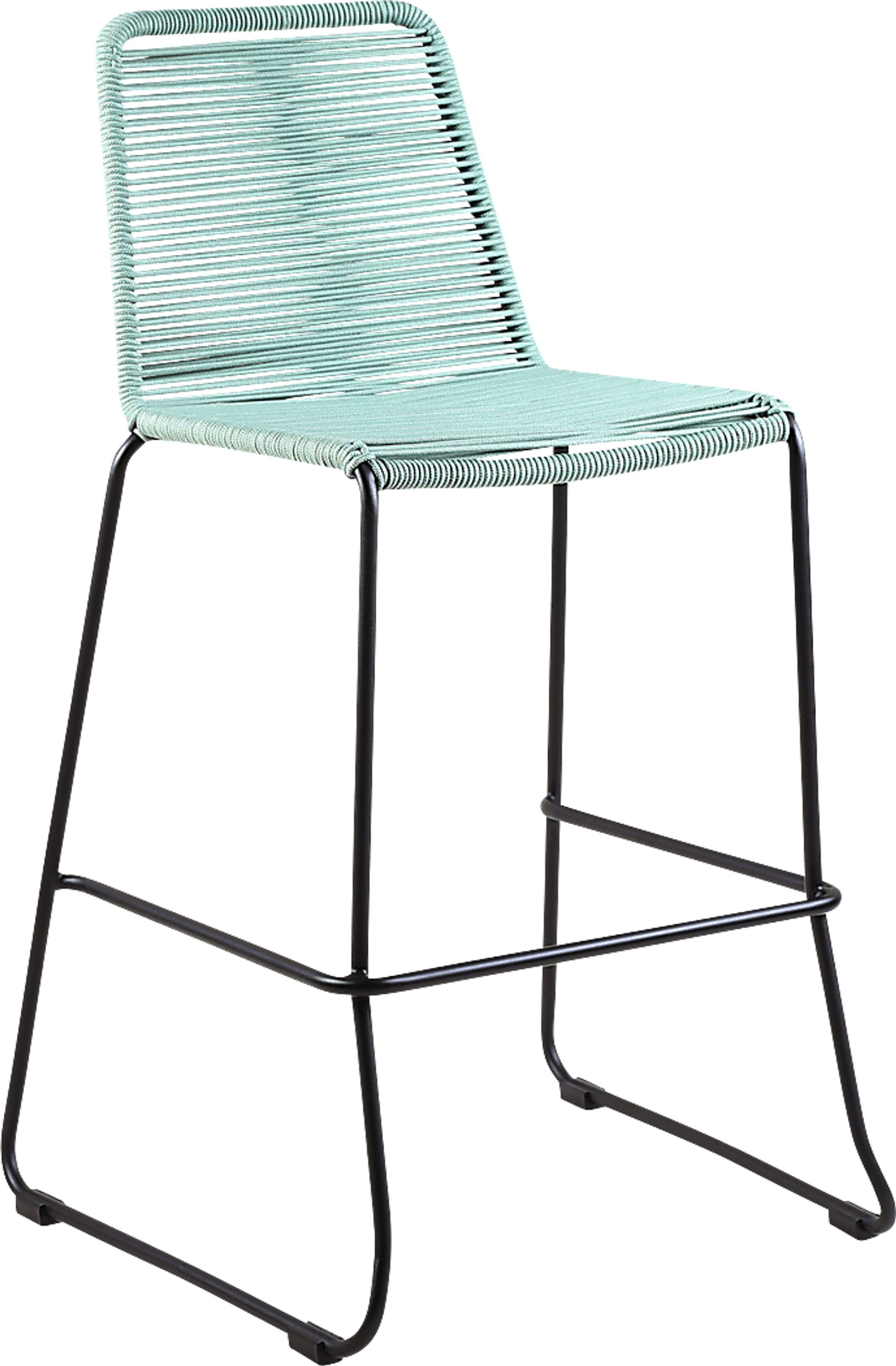 Avele Ann Green Outdoor Barstool - Image 1