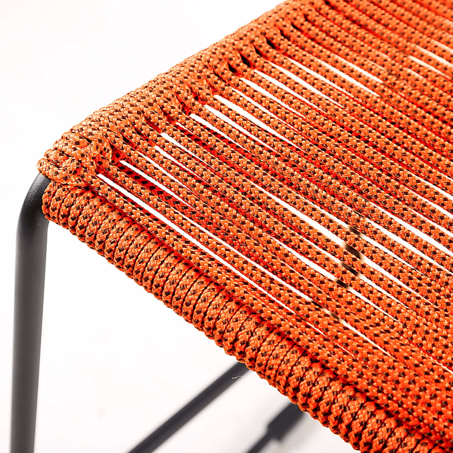 Avele Ann Orange Outdoor Barstool - Image 7