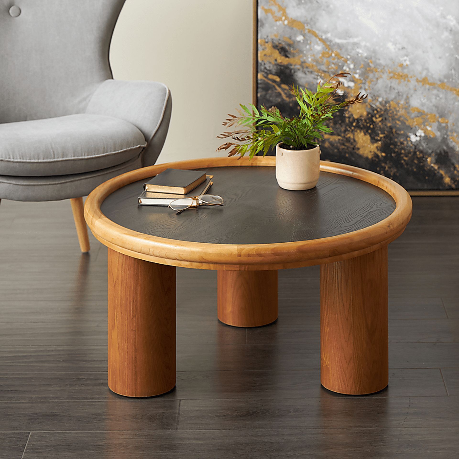 Avele I Brown Coffee Table - Image 2