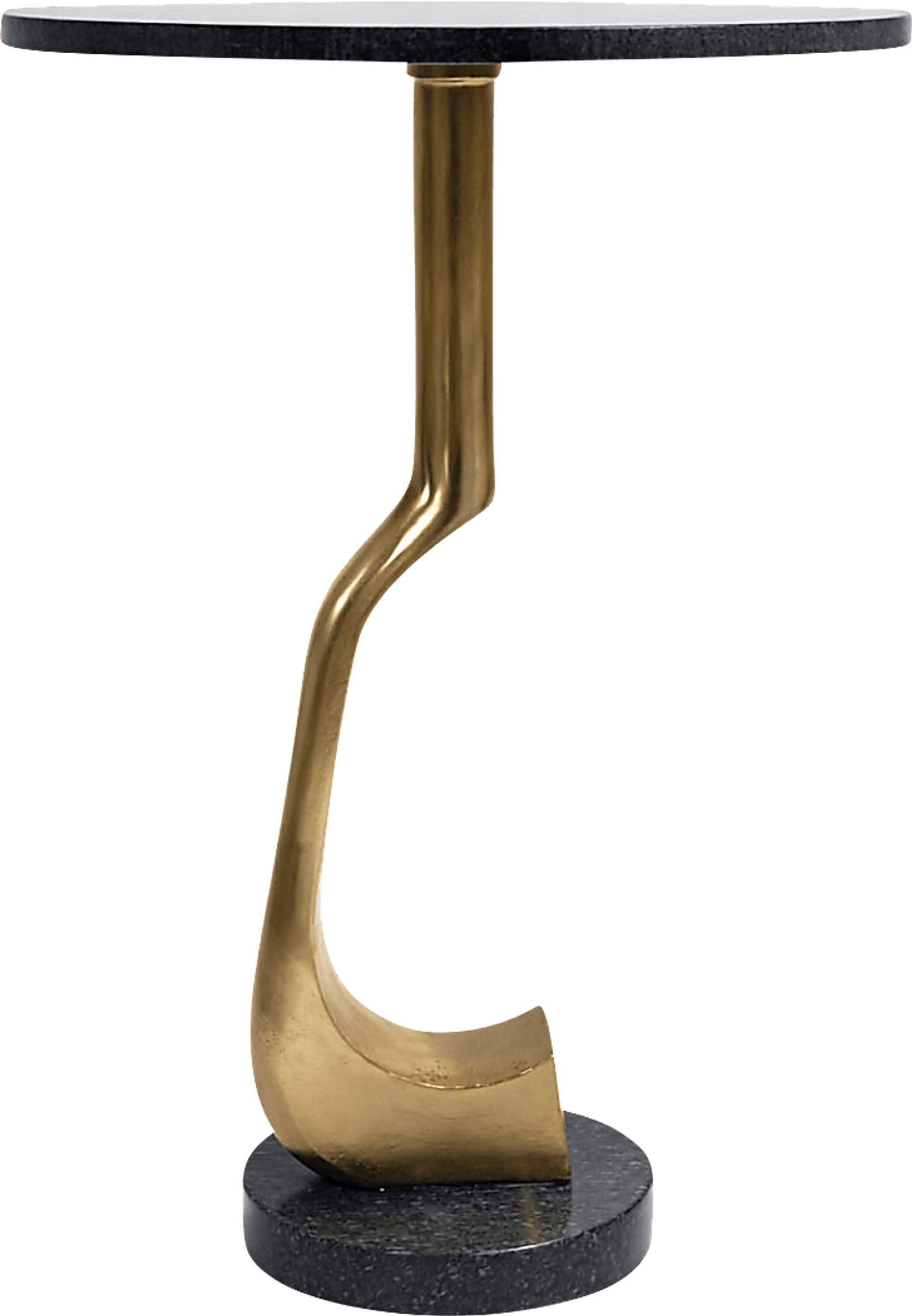 Aveli Gold/Black Accent Table - Image 3