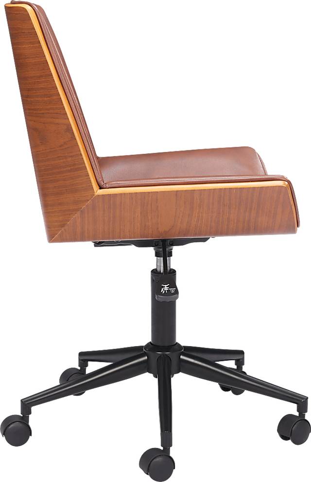 Avellana Brown Office Chair - Thumbnail - Image 4