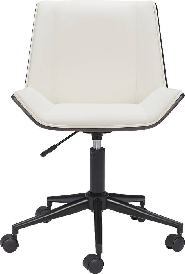 Avellana White Office Chair - Thumbnail - Image 5
