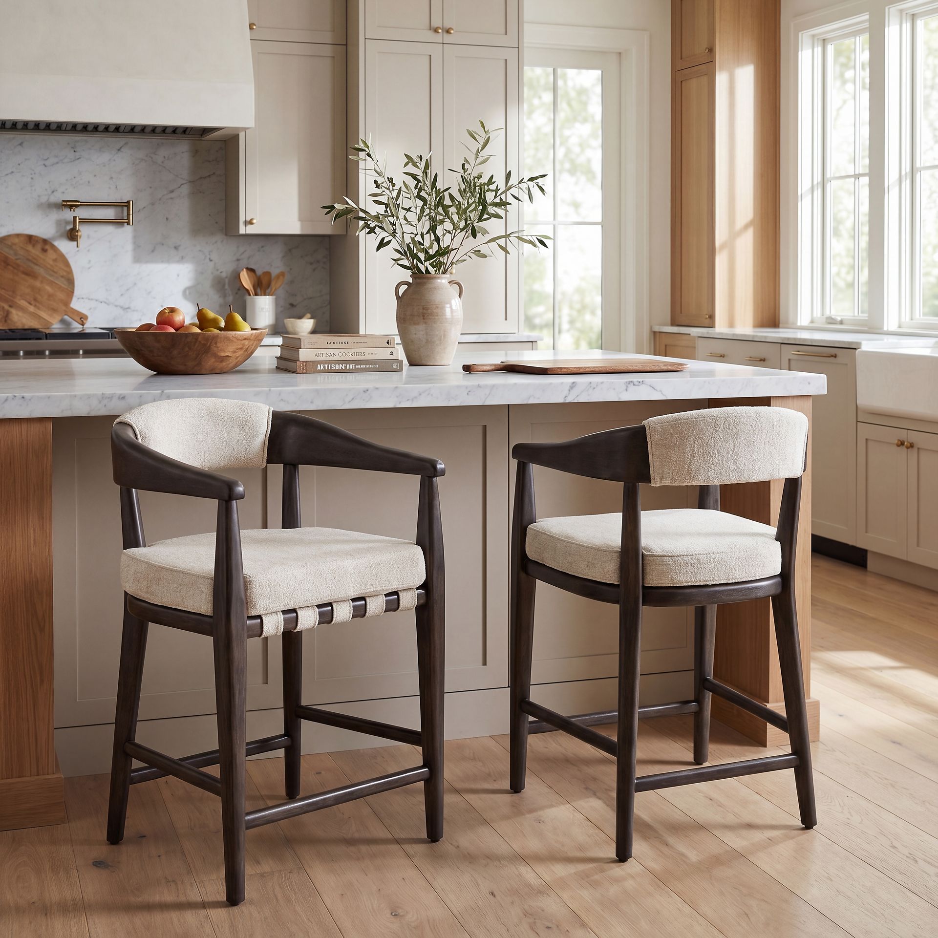 Avellino Brown 3 Pc Counter Height Dining Room - Image 9