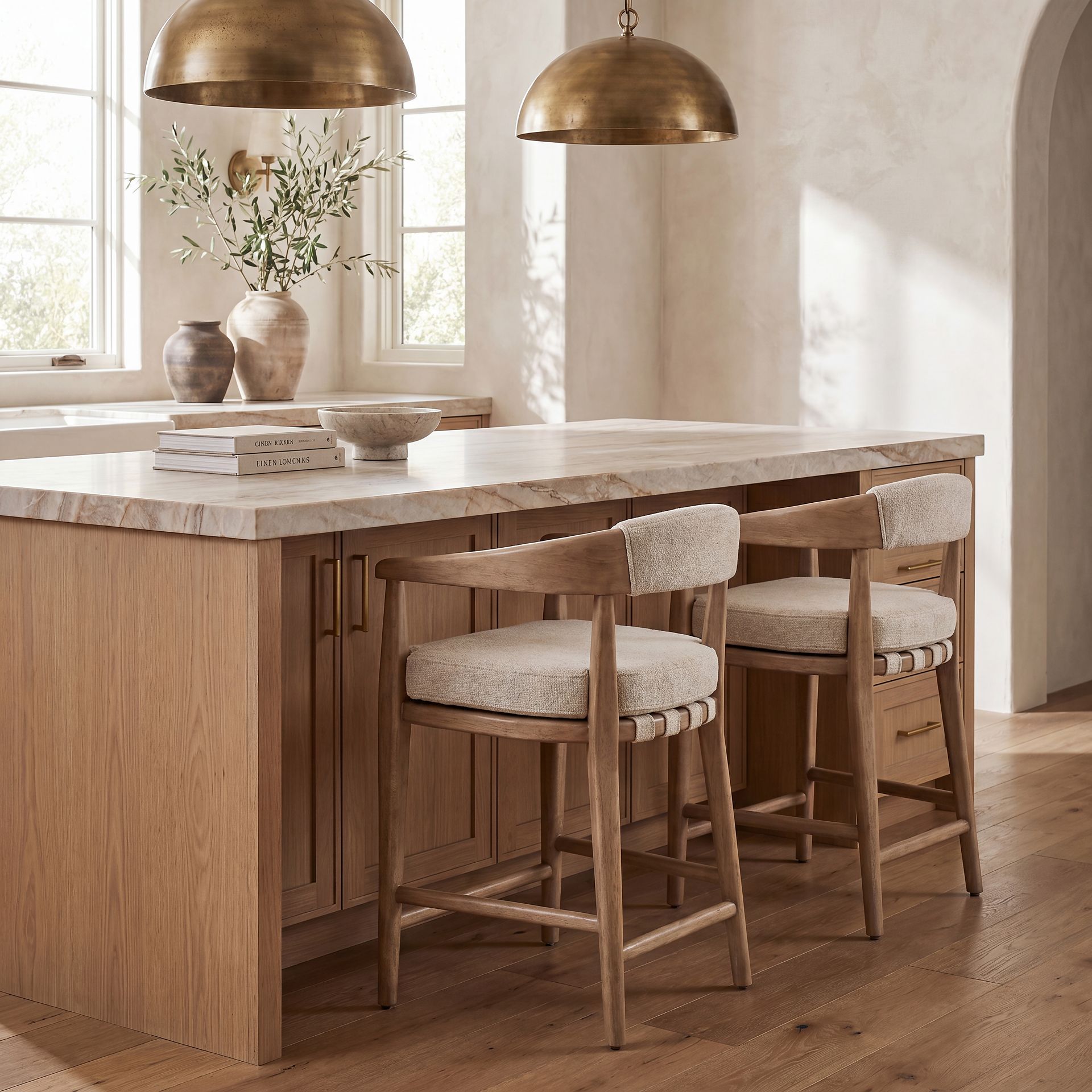 Avellino Sand 3 Pc Counter Height Dining Room - Image 8