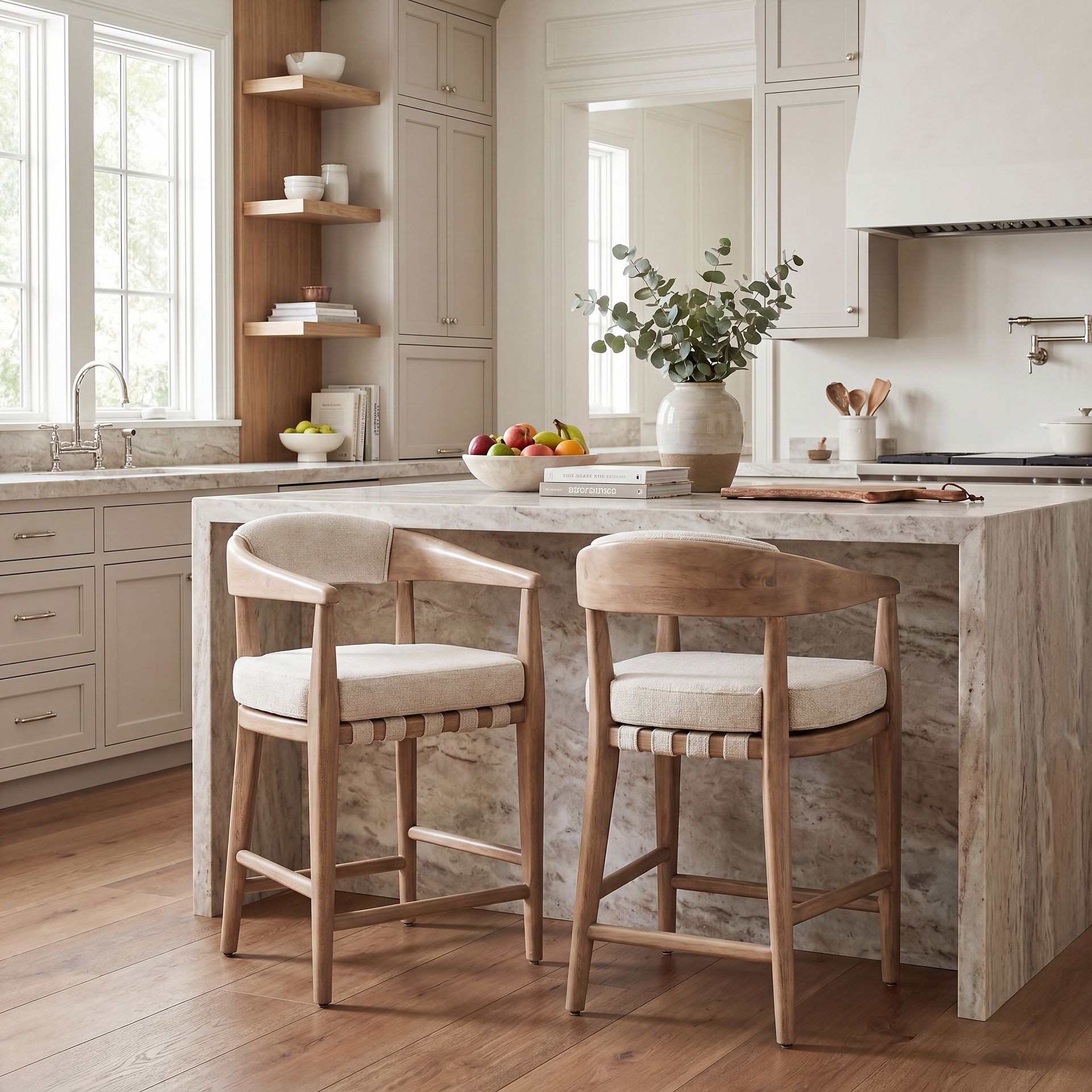 Avellino Sand 3 Pc Counter Height Dining Room - Image 10