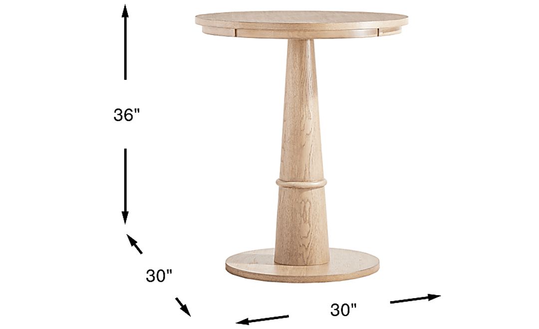 Avellino Sand Counter Height Dining Table