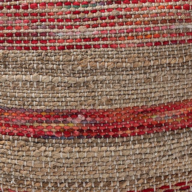Avenel Court Natural Pouf - Thumbnail - Image 3